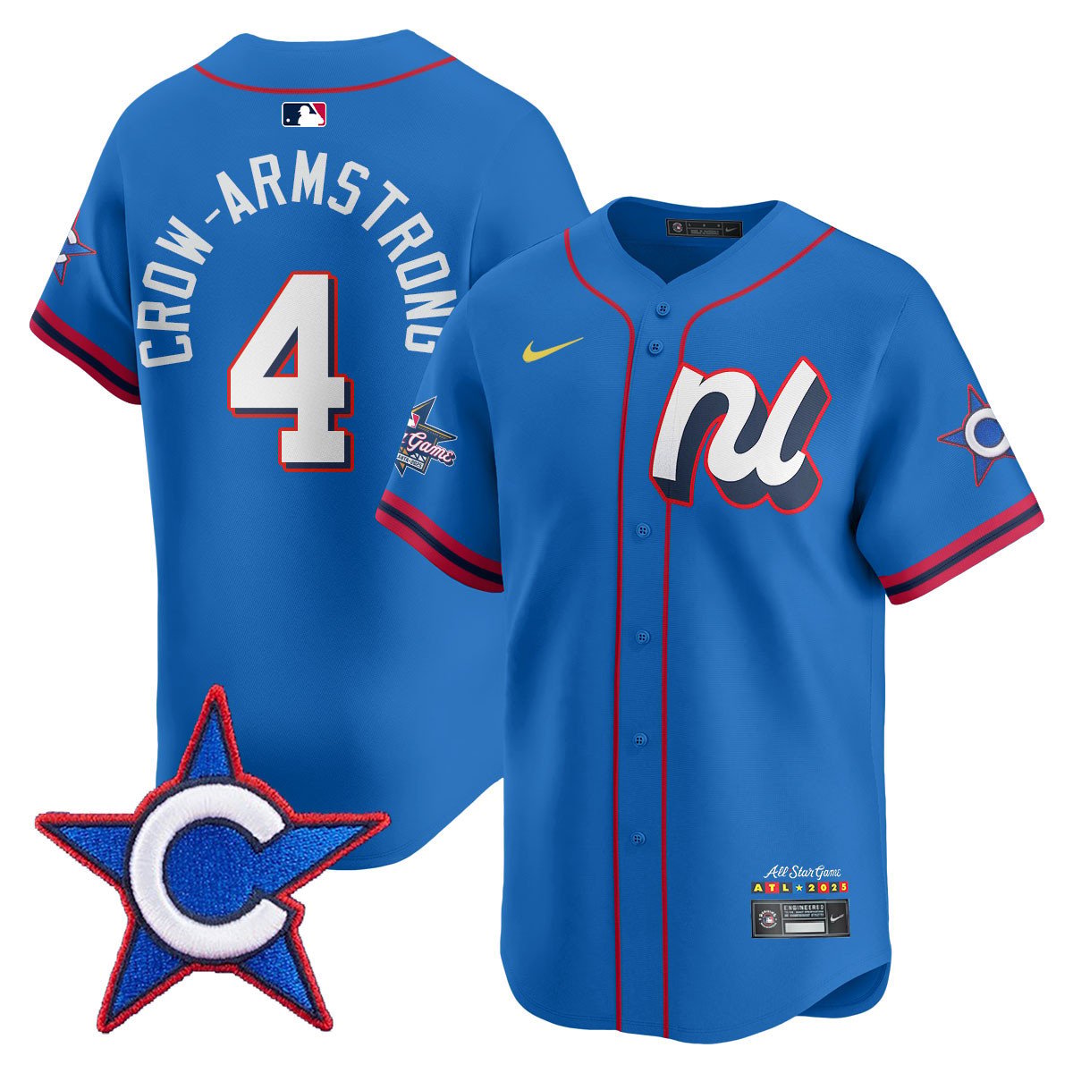 National League 2025 MLB All-Star Jersey - All Stitched