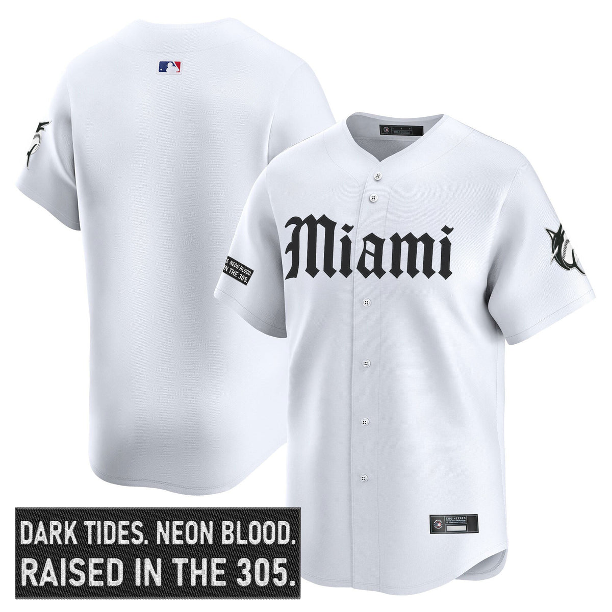 MIA 'Gothic Vice Edition' Vapor Premier Limited Jersey - All Stitched