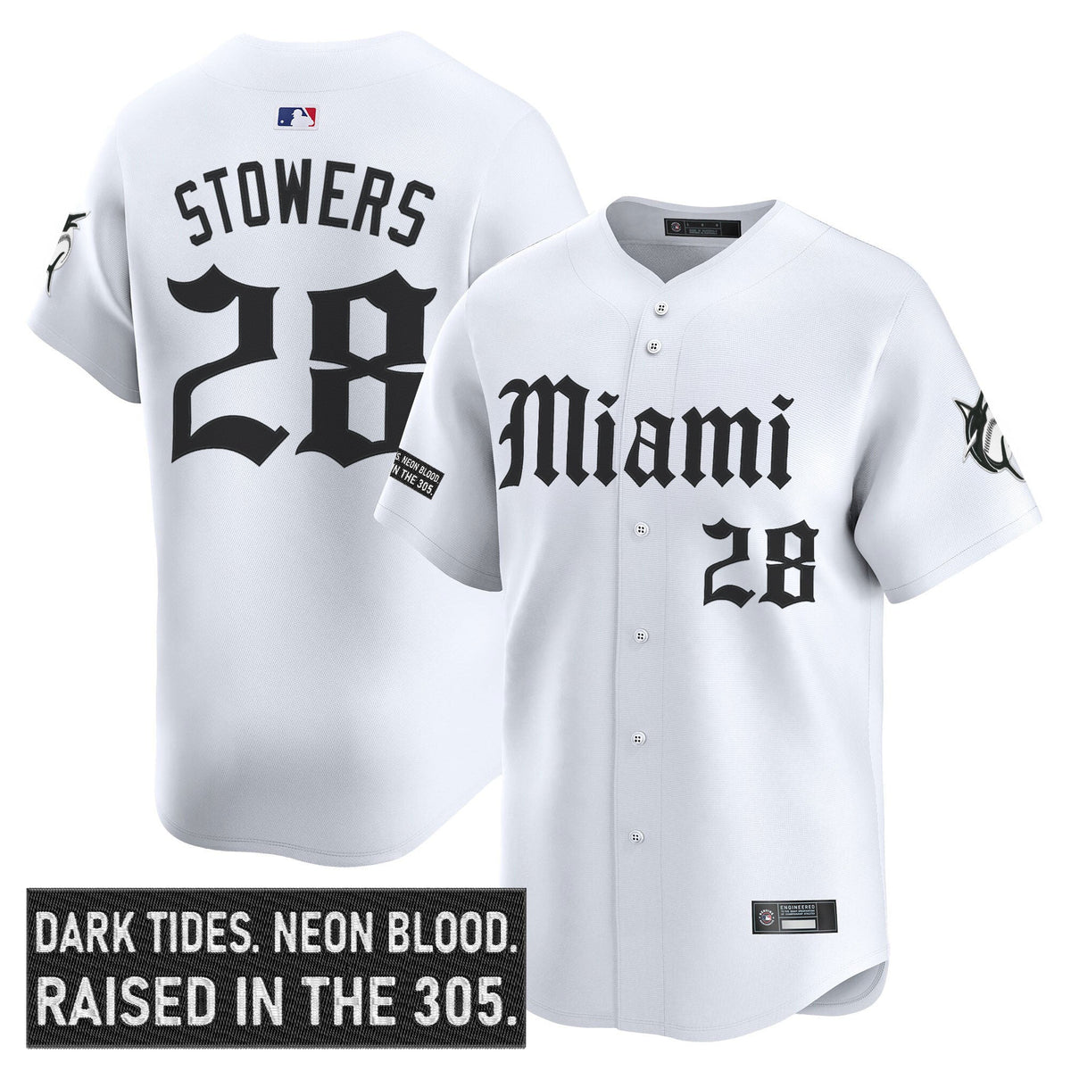 MIA 'Gothic Vice Edition' Vapor Premier Limited Jersey - All Stitched