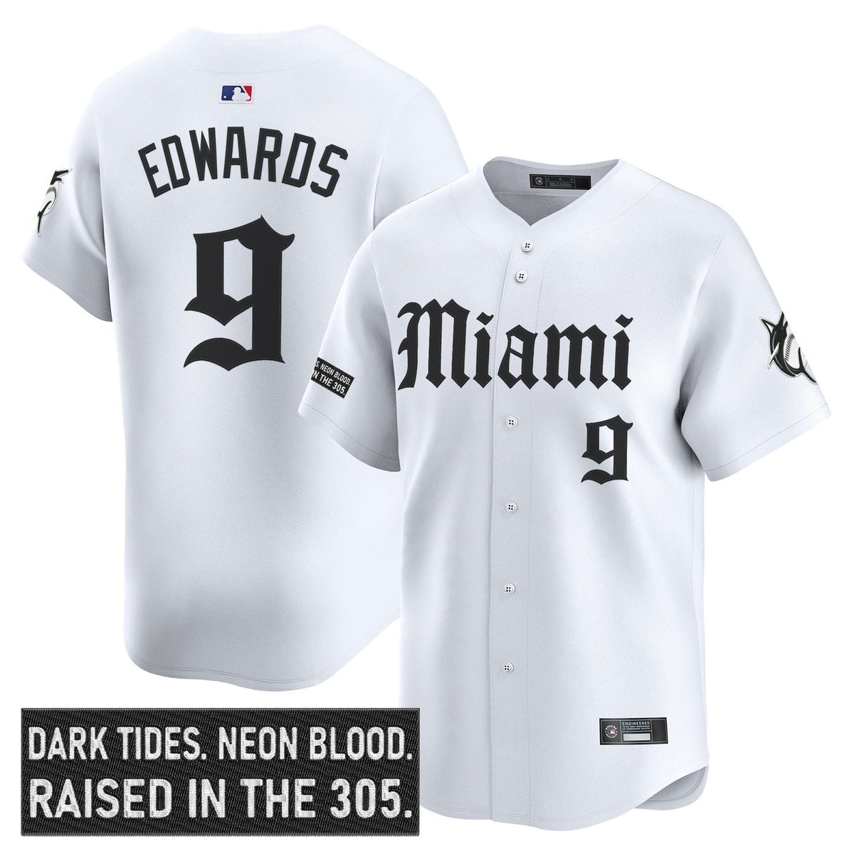 MIA 'Gothic Vice Edition' Vapor Premier Limited Jersey - All Stitched