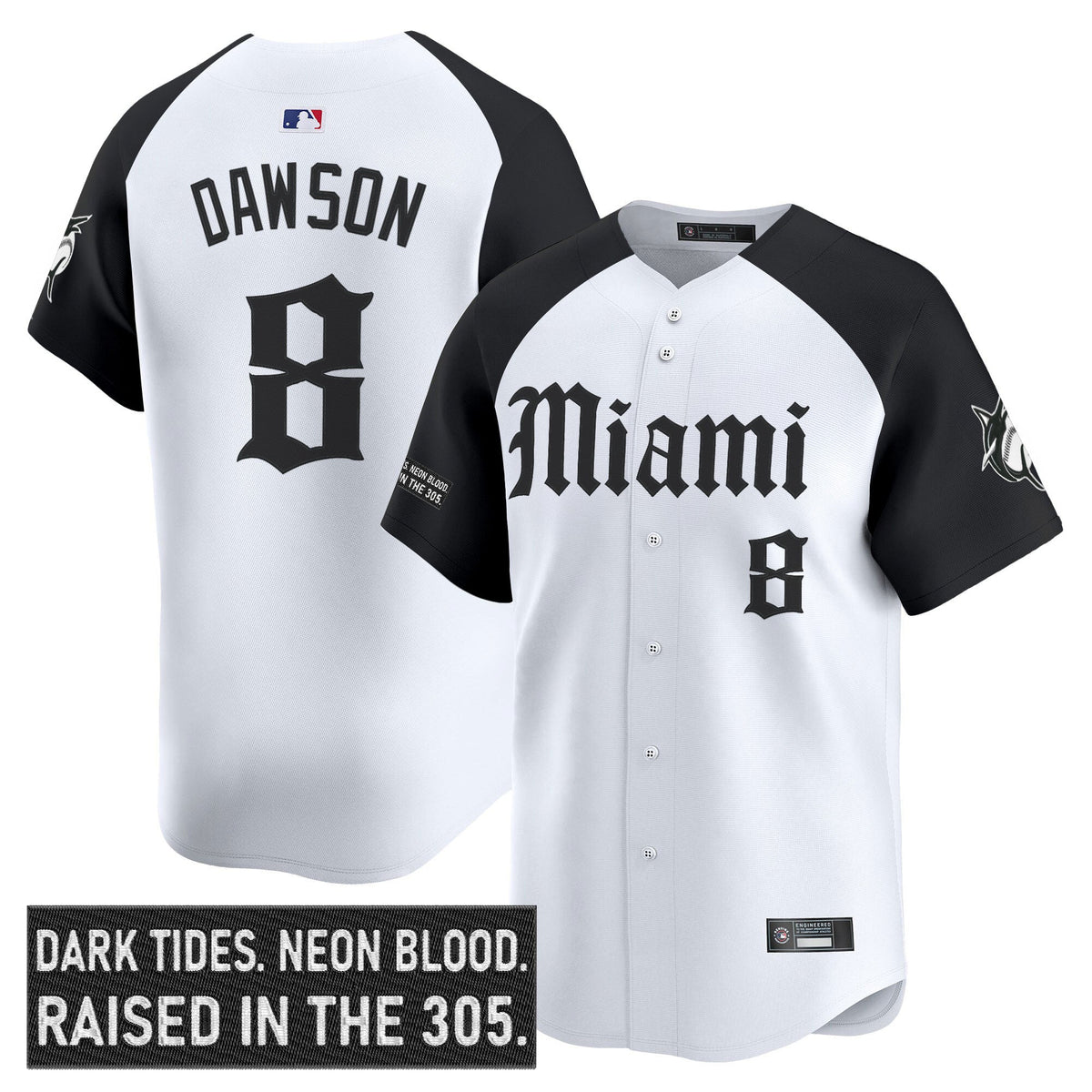 MIA 'Gothic Vice Edition' Vapor Premier Limited Jersey - All Stitched