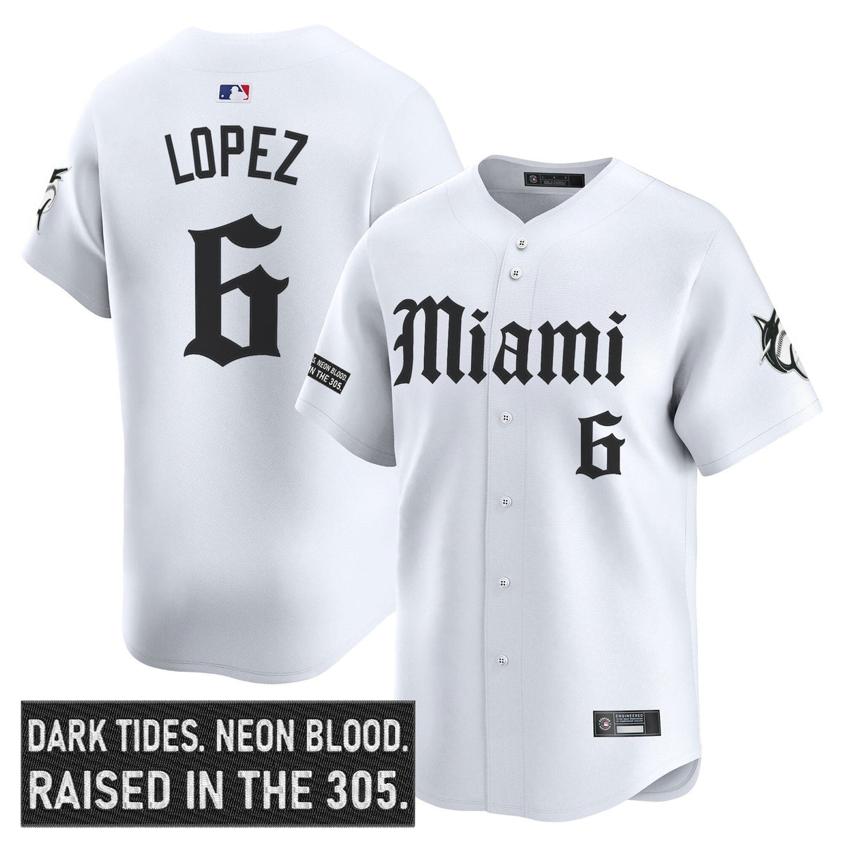 MIA 'Gothic Vice Edition' Vapor Premier Limited Jersey - All Stitched