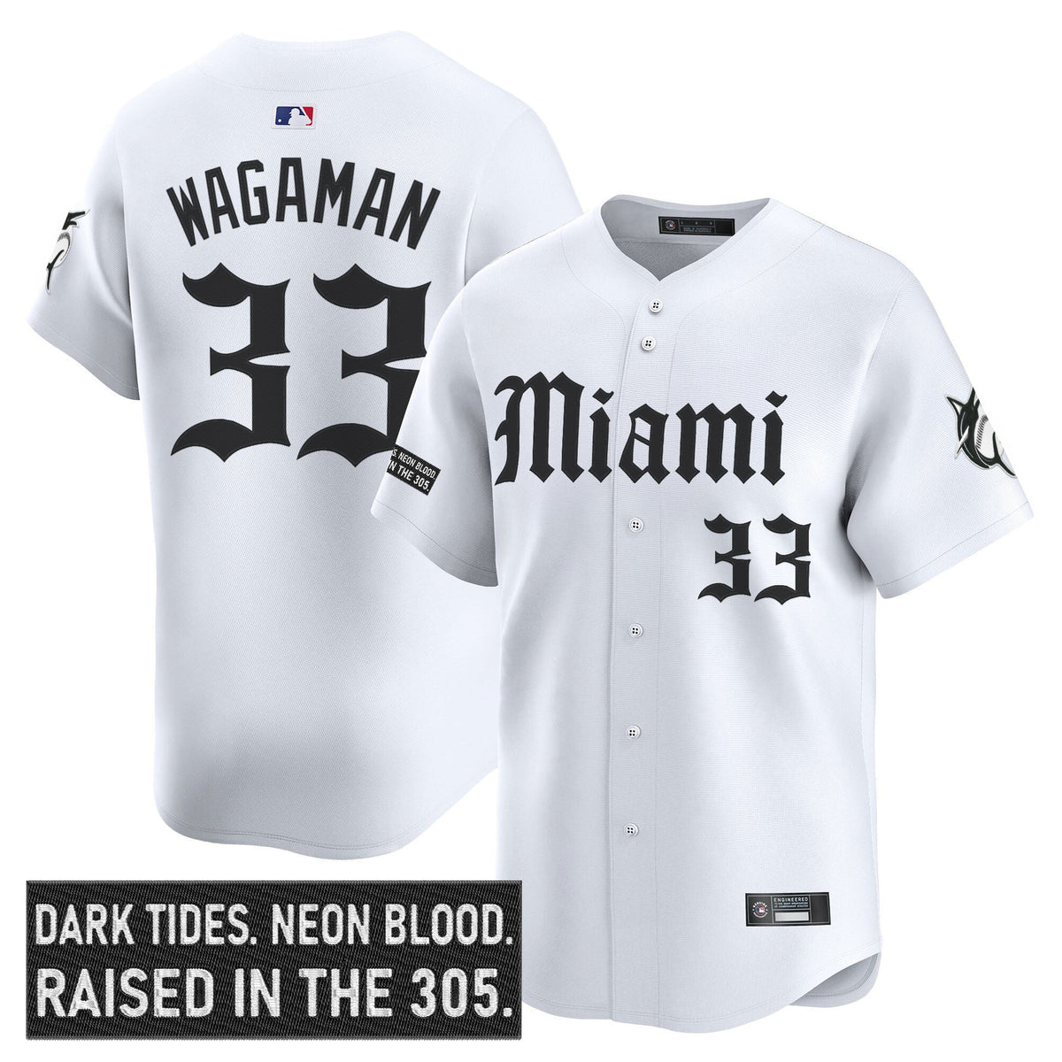 MIA 'Gothic Vice Edition' Vapor Premier Limited Jersey - All Stitched