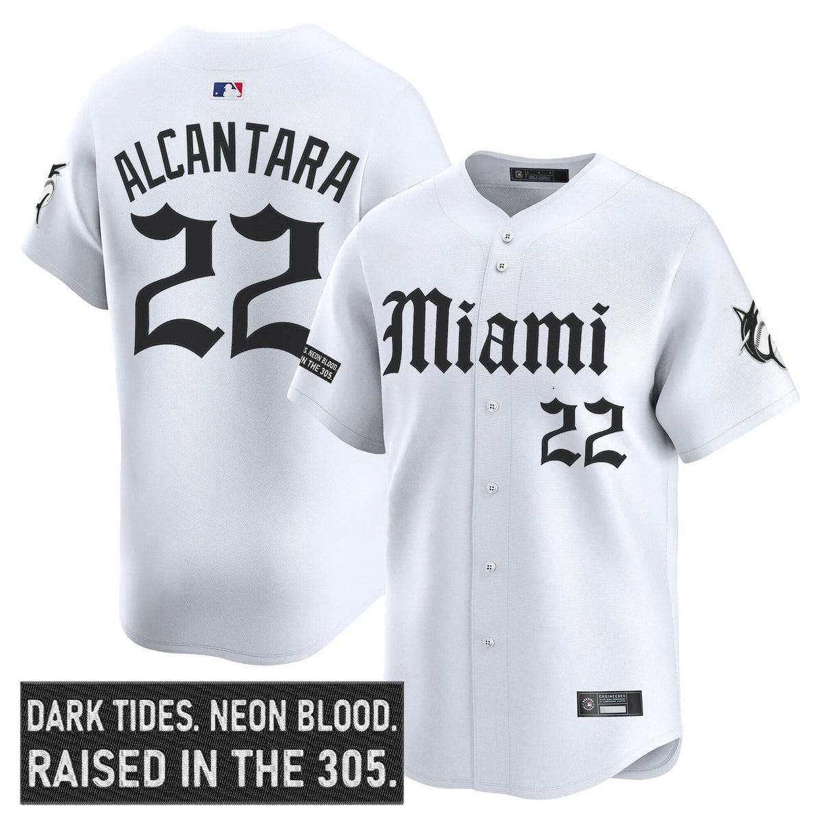 MIA 'Gothic Vice Edition' Vapor Premier Limited Jersey - All Stitched