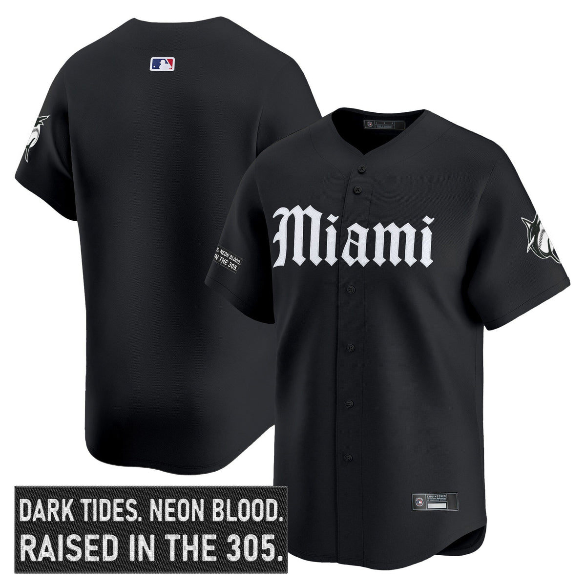 MIA 'Gothic Vice Edition' Vapor Premier Limited Jersey - All Stitched