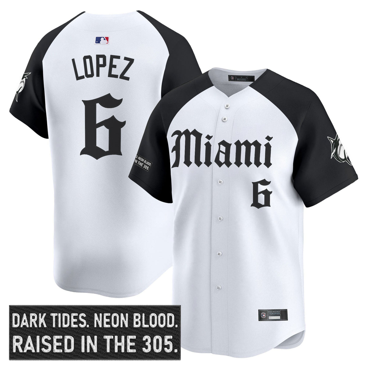 MIA 'Gothic Vice Edition' Vapor Premier Limited Jersey - All Stitched