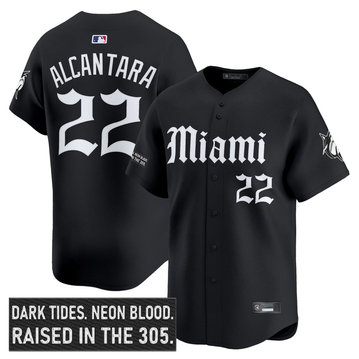 MIA 'Gothic Vice Edition' Vapor Premier Limited Jersey - All Stitched