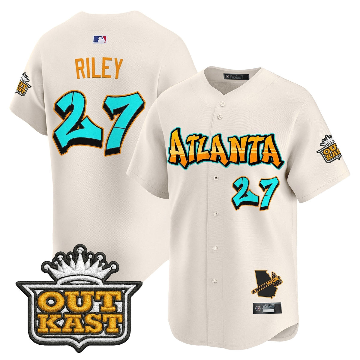 ATL 'Graffiti A-Town Edition' Vapor Premier Limited Jersey - All Stitched