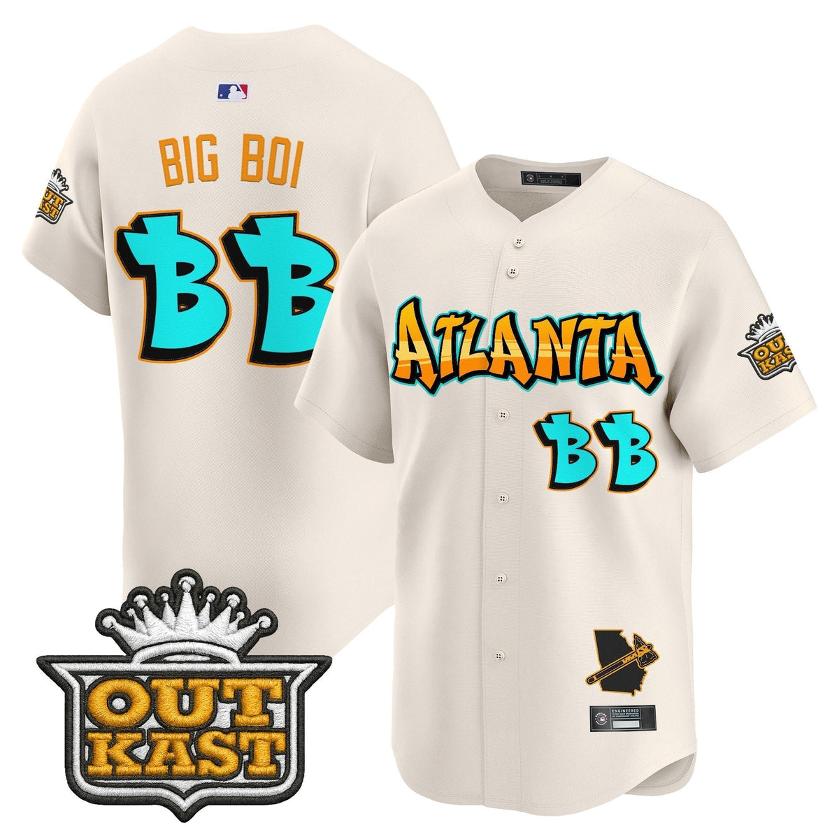 ATL 'Graffiti A-Town Edition' Vapor Premier Limited Jersey - All Stitched