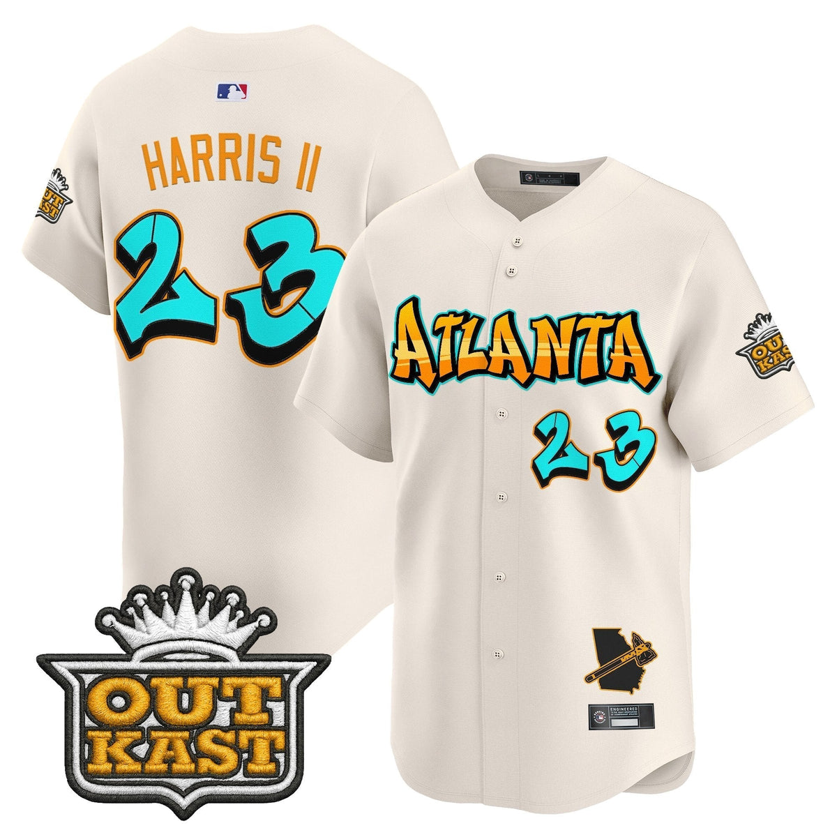 ATL 'Graffiti A-Town Edition' Vapor Premier Limited Jersey - All Stitched