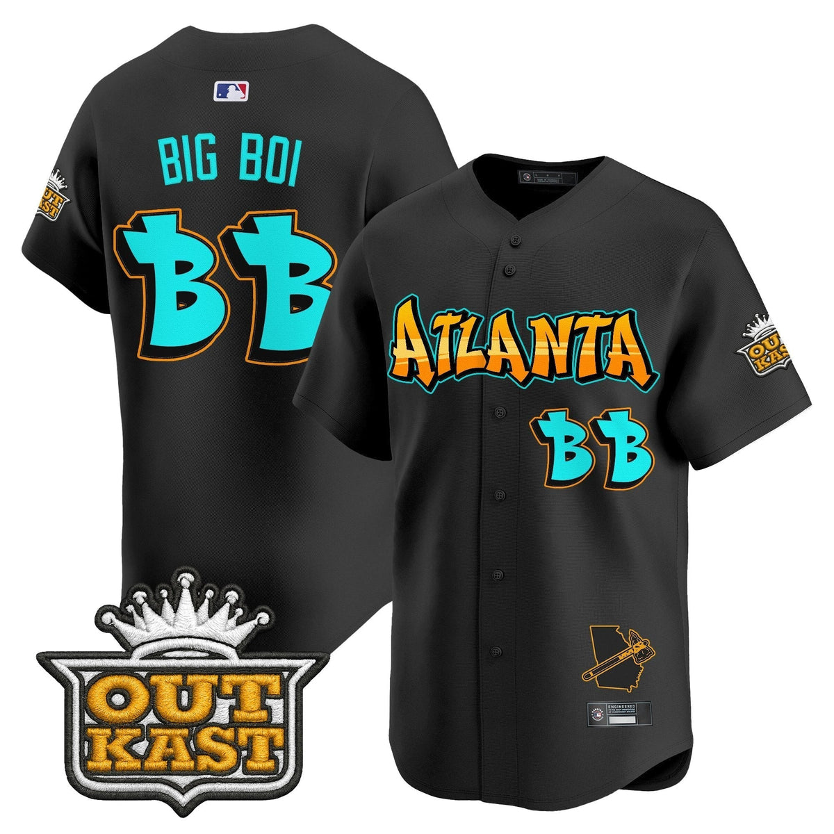 ATL 'Graffiti A-Town Edition' Vapor Premier Limited Men Jersey - All Stitched