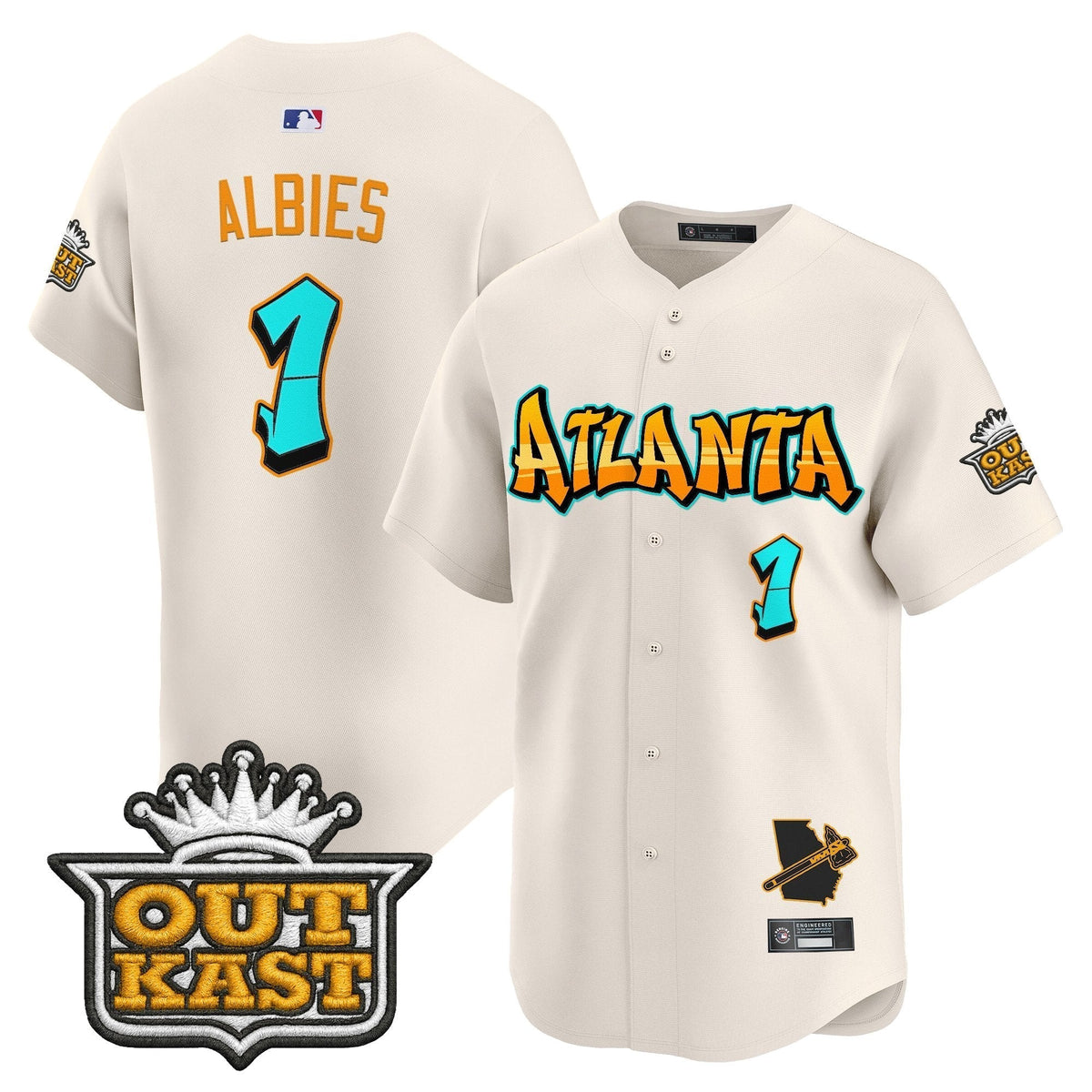 ATL 'Graffiti A-Town Edition' Vapor Premier Limited Jersey - All Stitched