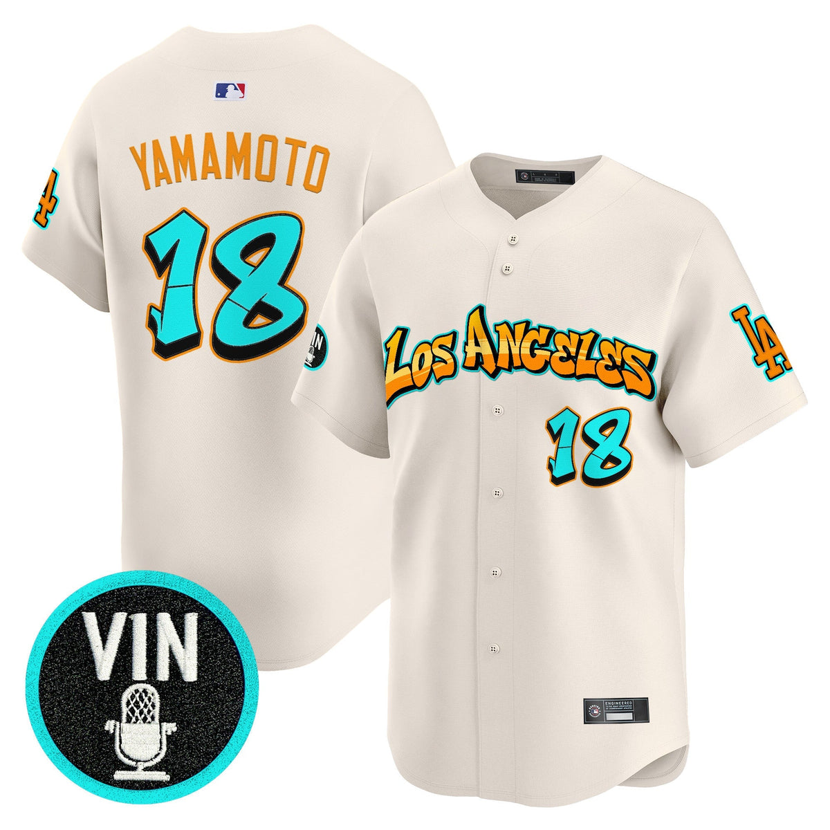 LAD 'Graffiti Street Style Edition' Vapor Premier Limited Jersey - All Stitched