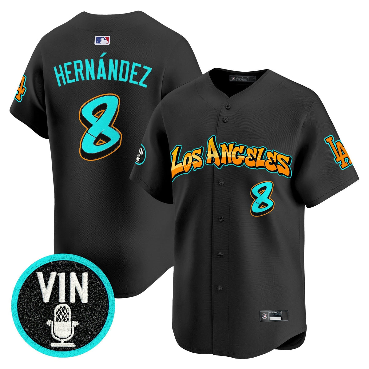 LAD 'Graffiti Street Style Edition' Vapor Premier Limited Jersey - All Stitched