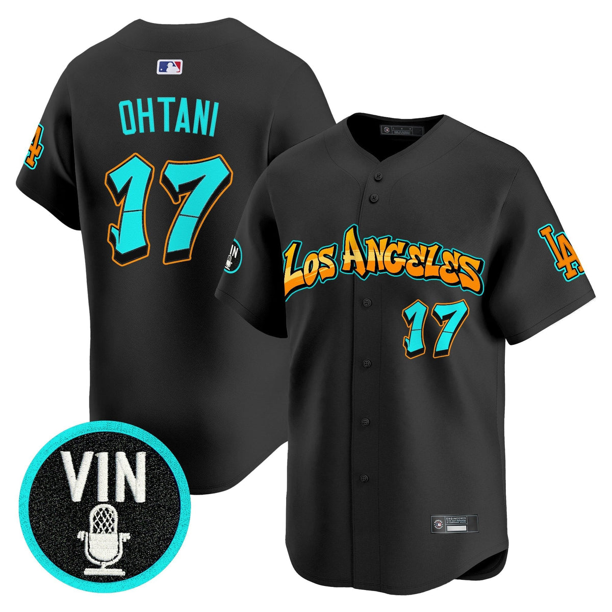 LAD 'Graffiti Street Style Edition' Vapor Premier Limited Jersey - All Stitched