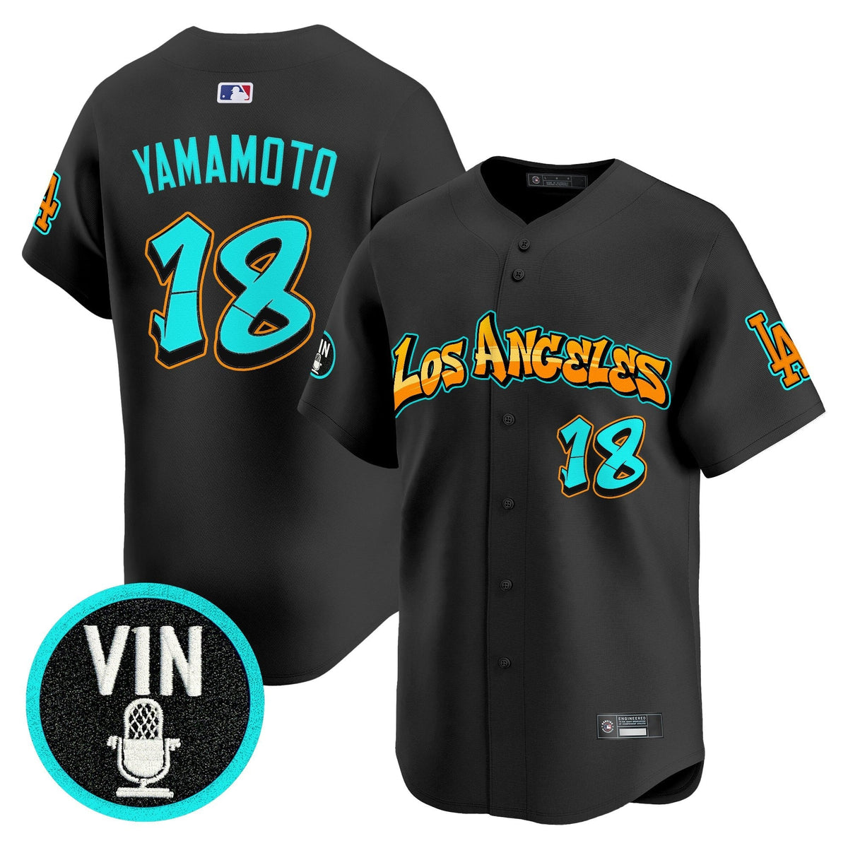 LAD 'Graffiti Street Style Edition' Vapor Premier Limited Jersey - All Stitched