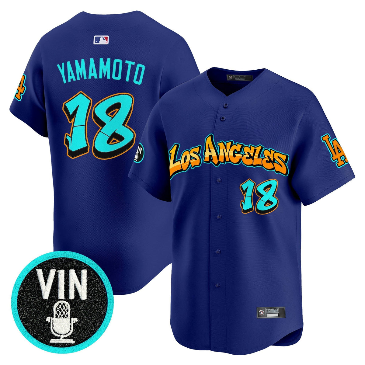 LAD 'Graffiti Street Style Edition' Vapor Premier Limited Jersey - All Stitched