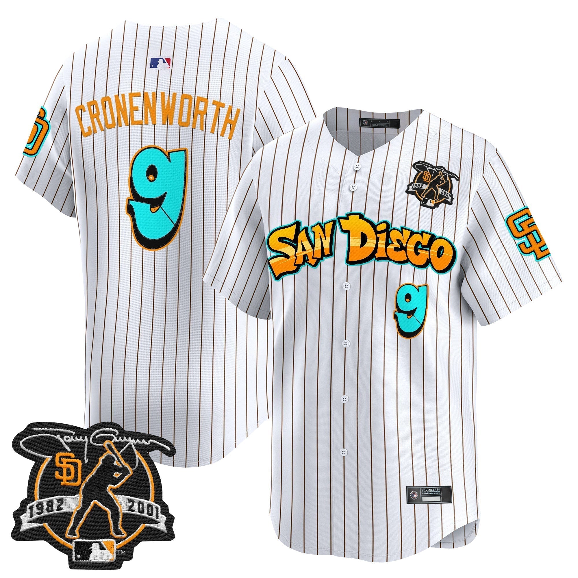 SD 'Graffiti Barrio Edition' Vapor Premier Limited Jersey - Stitched