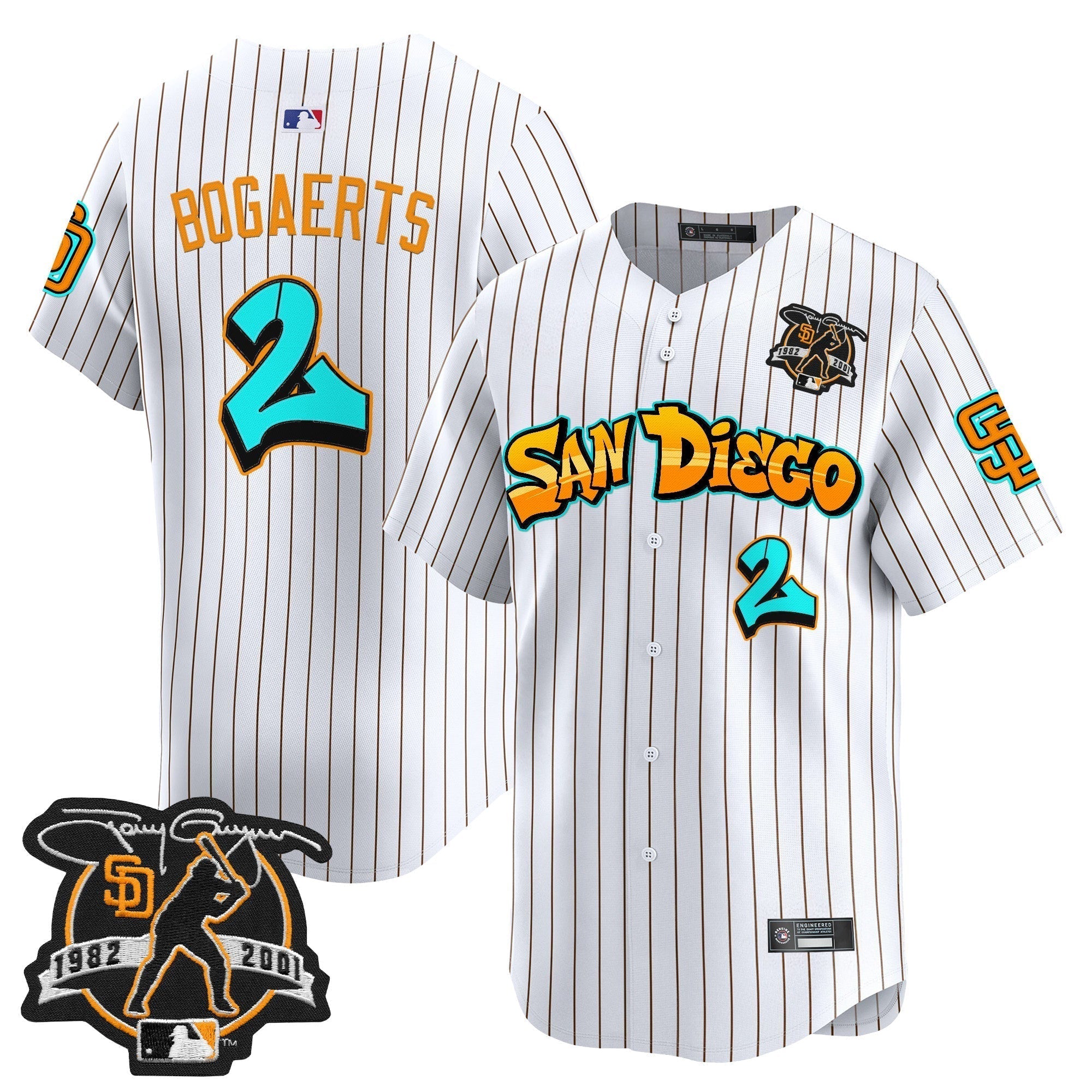 SD 'Graffiti Barrio Edition' Vapor Premier Limited Jersey - All Stitched