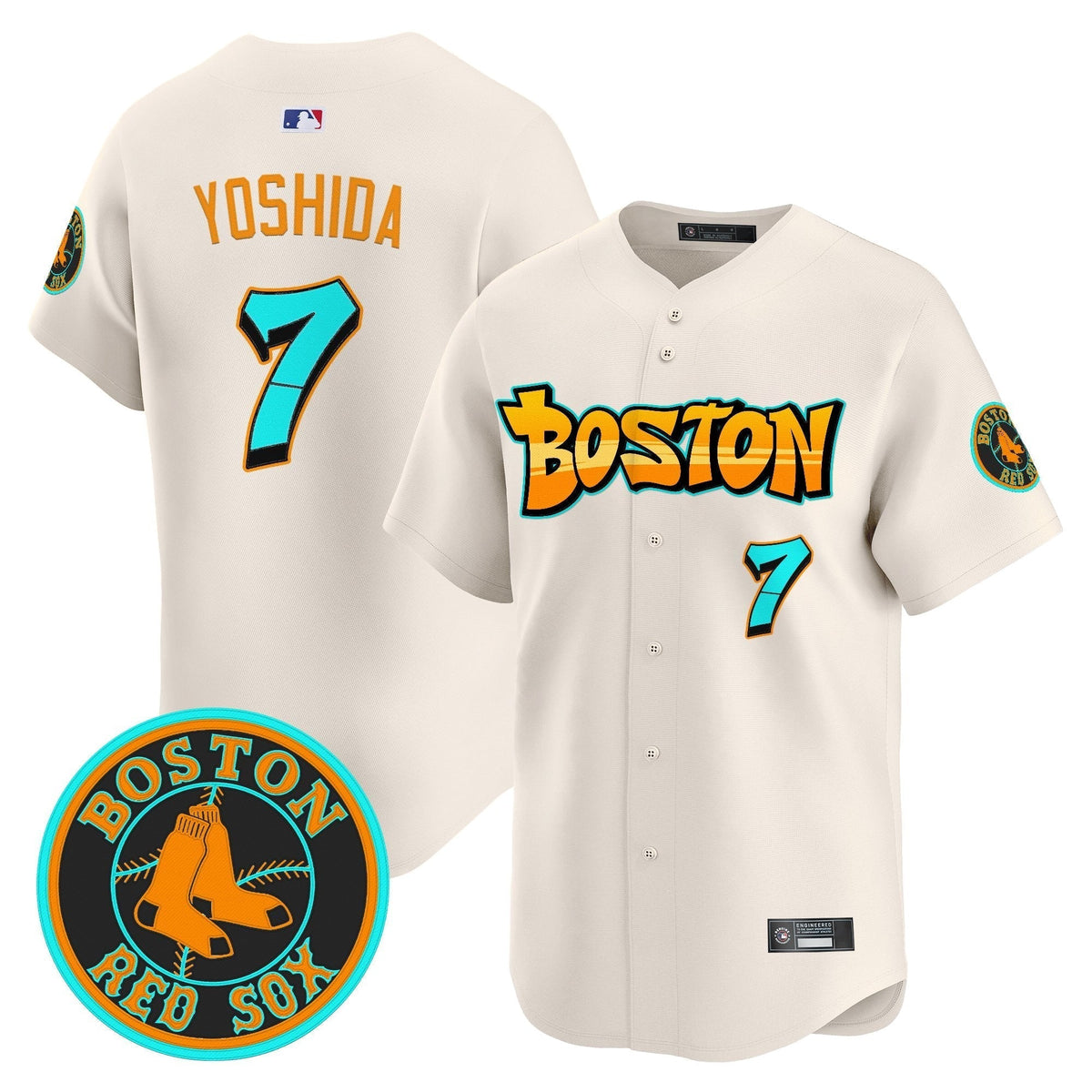 BOS 'Graffiti Streetstyle Edition' Vapor Premier Limited Men Jersey - All Stitched