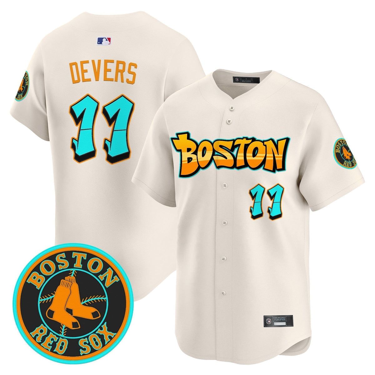 BOS 'Graffiti Streetstyle Edition' Vapor Premier Limited Men Jersey - All Stitched