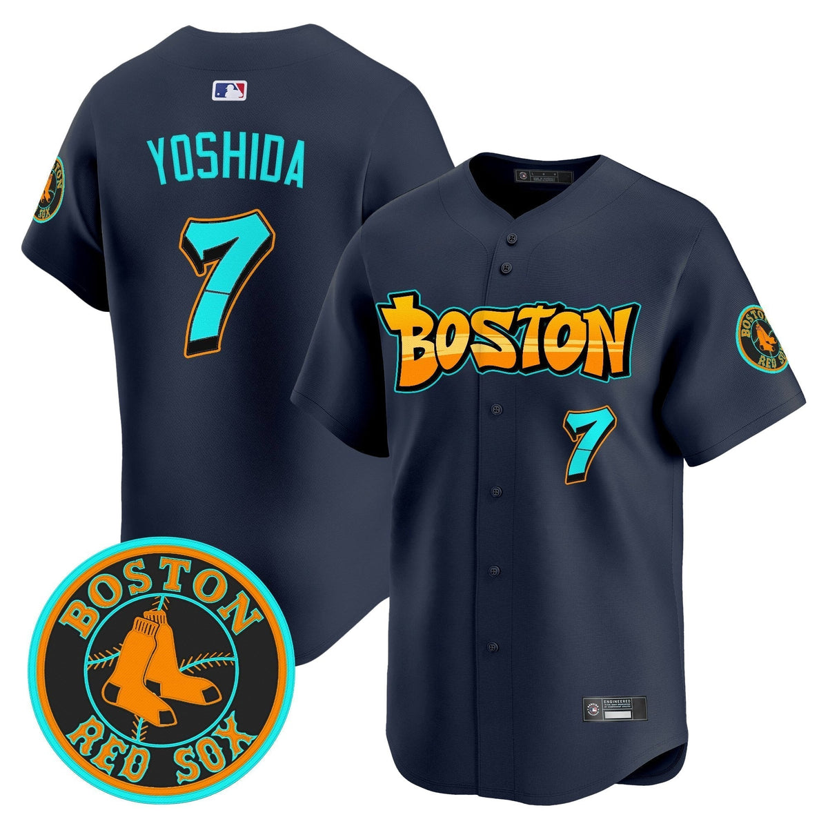 BOS 'Graffiti Streetstyle Edition' Vapor Premier Limited Jersey - All Stitched