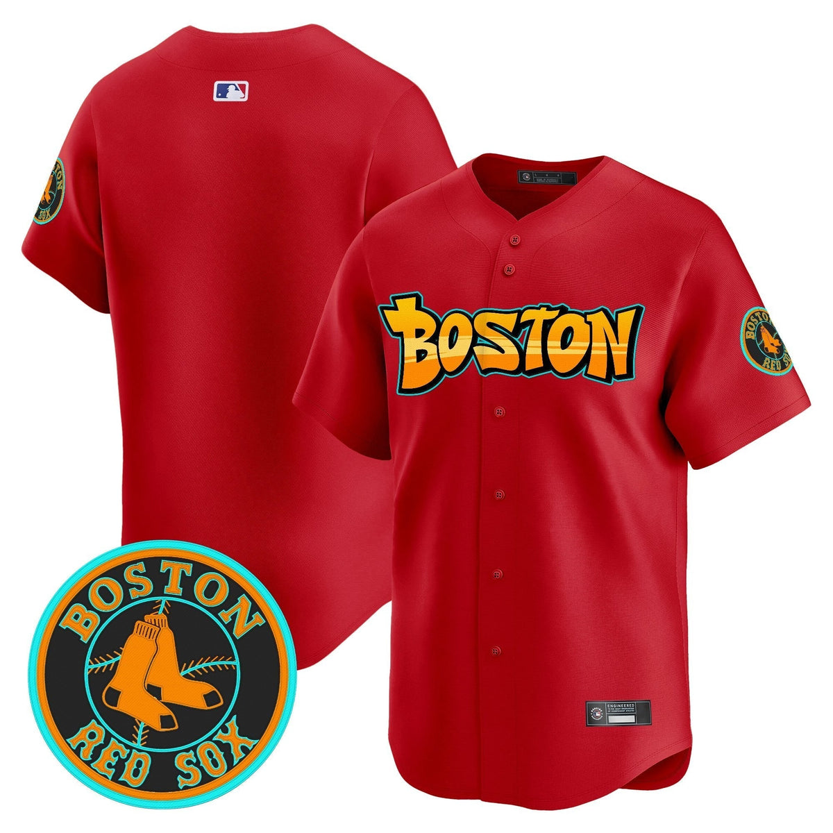 BOS 'Graffiti Streetstyle Edition' Vapor Premier Limited Jersey - All Stitched