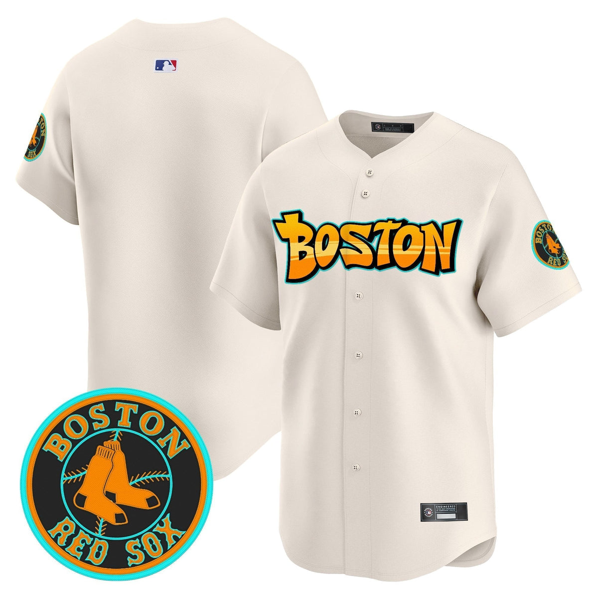 BOS 'Graffiti Streetstyle Edition' Vapor Premier Limited Men Jersey - All Stitched