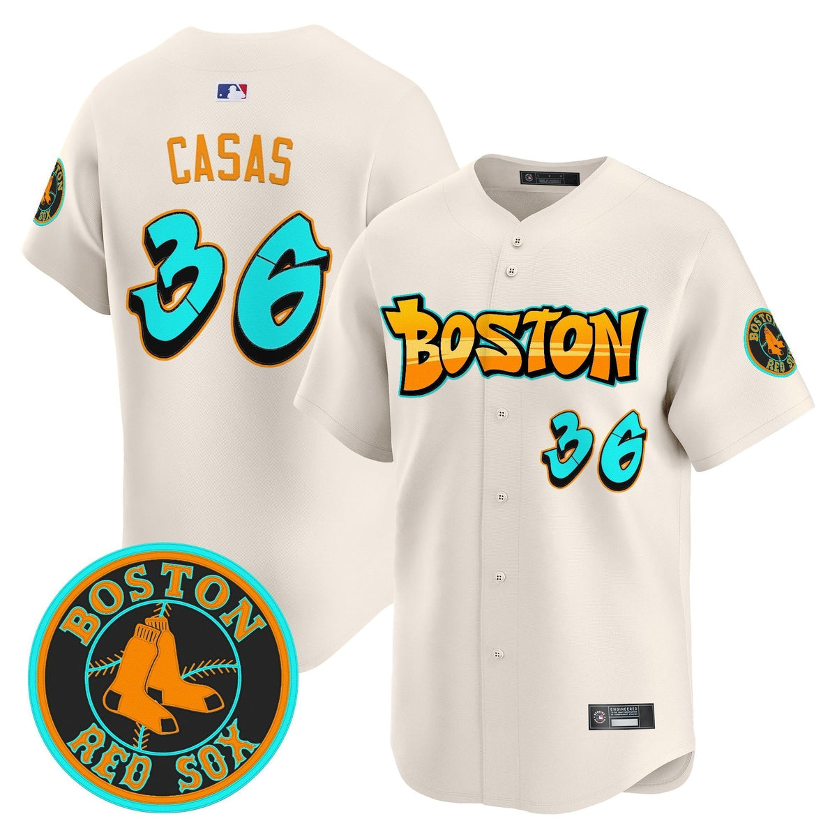 BOS 'Graffiti Streetstyle Edition' Vapor Premier Limited Men Jersey - All Stitched