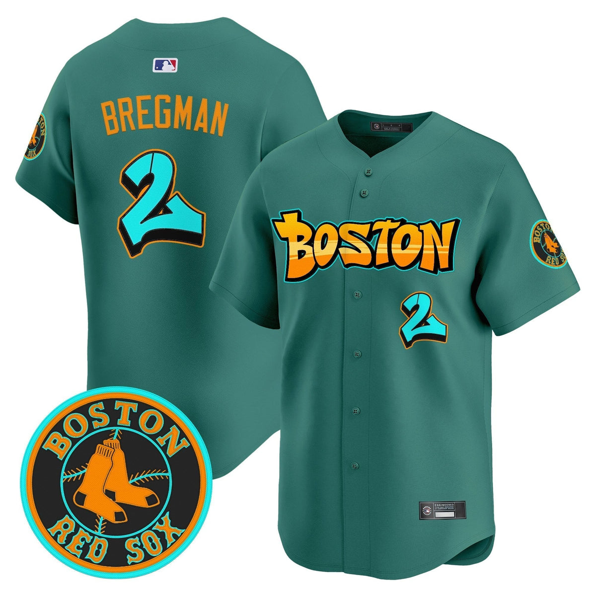 BOS 'Graffiti Streetstyle Edition' Vapor Premier Limited Jersey - All Stitched