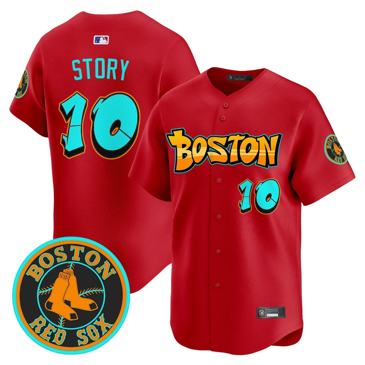 BOS 'Graffiti Streetstyle Edition' Vapor Premier Limited Jersey - All Stitched