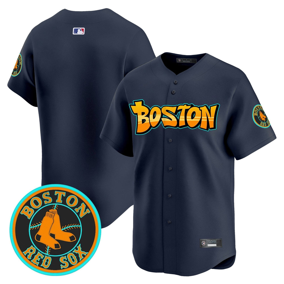 BOS 'Graffiti Streetstyle Edition' Vapor Premier Limited Jersey - All Stitched