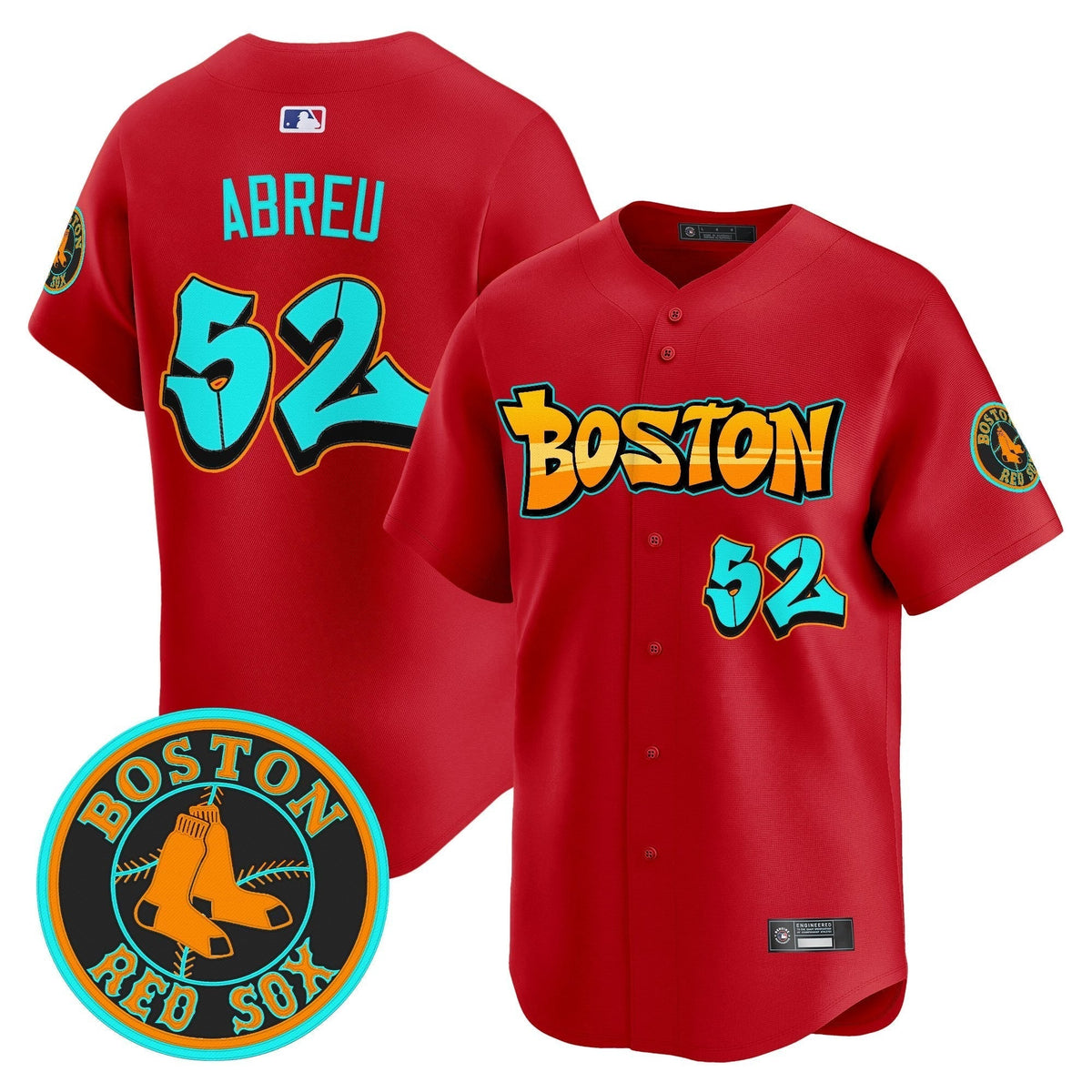 BOS 'Graffiti Streetstyle Edition' Vapor Premier Limited Jersey - All Stitched