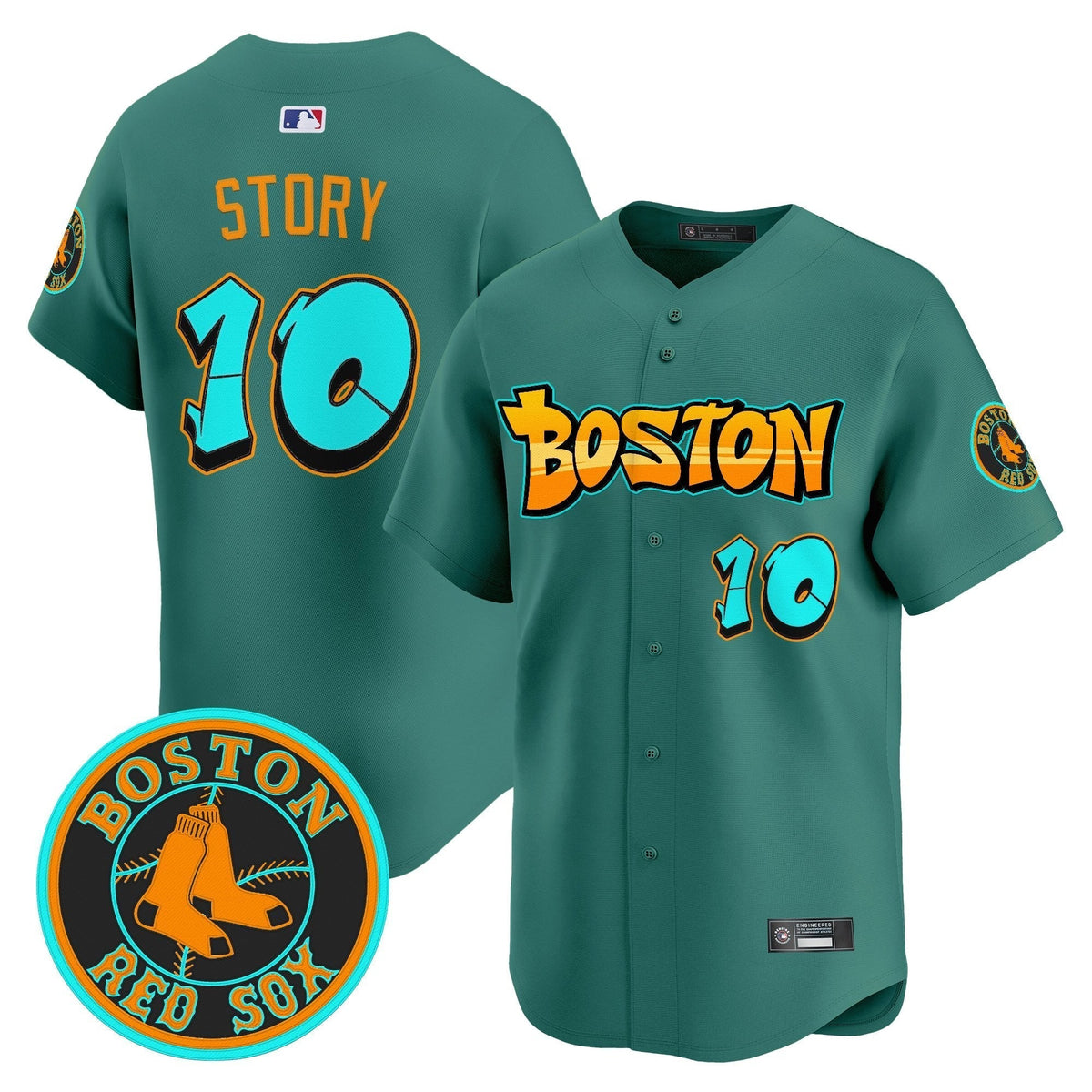 BOS 'Graffiti Streetstyle Edition' Vapor Premier Limited Jersey - All Stitched