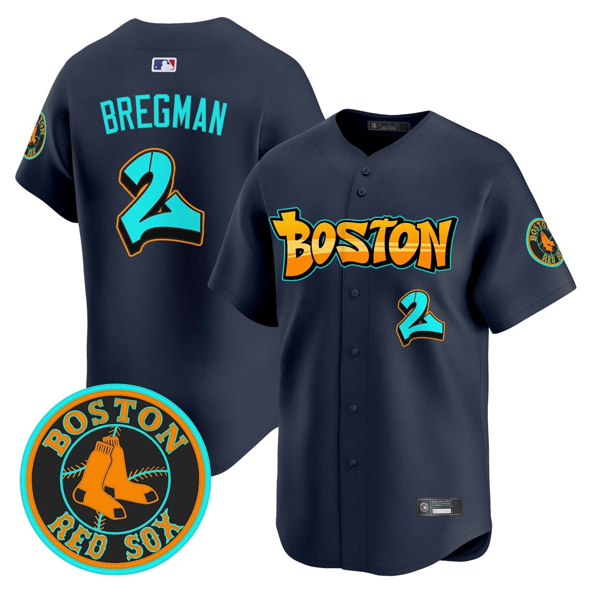 BOS 'Graffiti Streetstyle Edition' Vapor Premier Limited Jersey - All Stitched