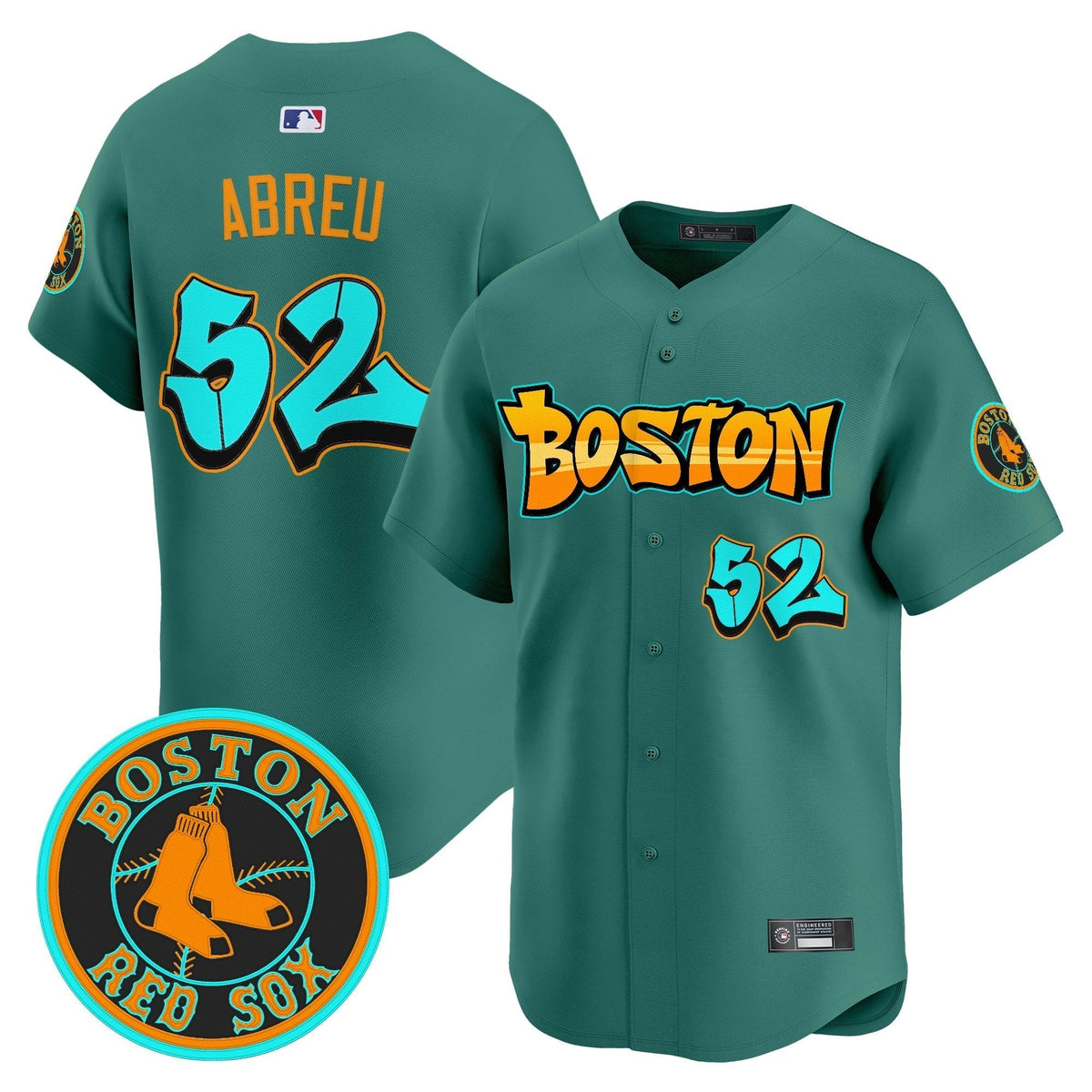 BOS 'Graffiti Streetstyle Edition' Vapor Premier Limited Jersey - All Stitched