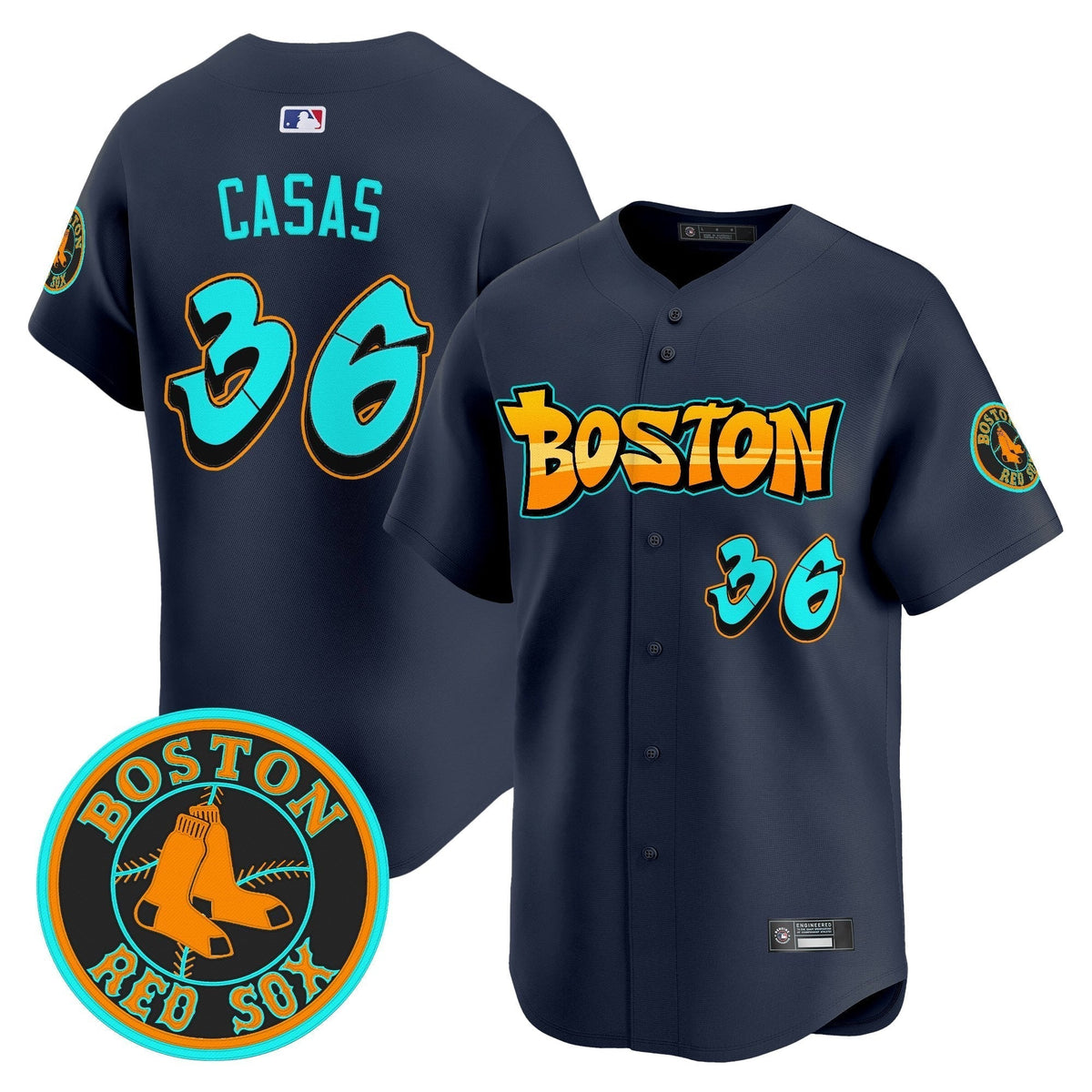 BOS 'Graffiti Streetstyle Edition' Vapor Premier Limited Jersey - All Stitched