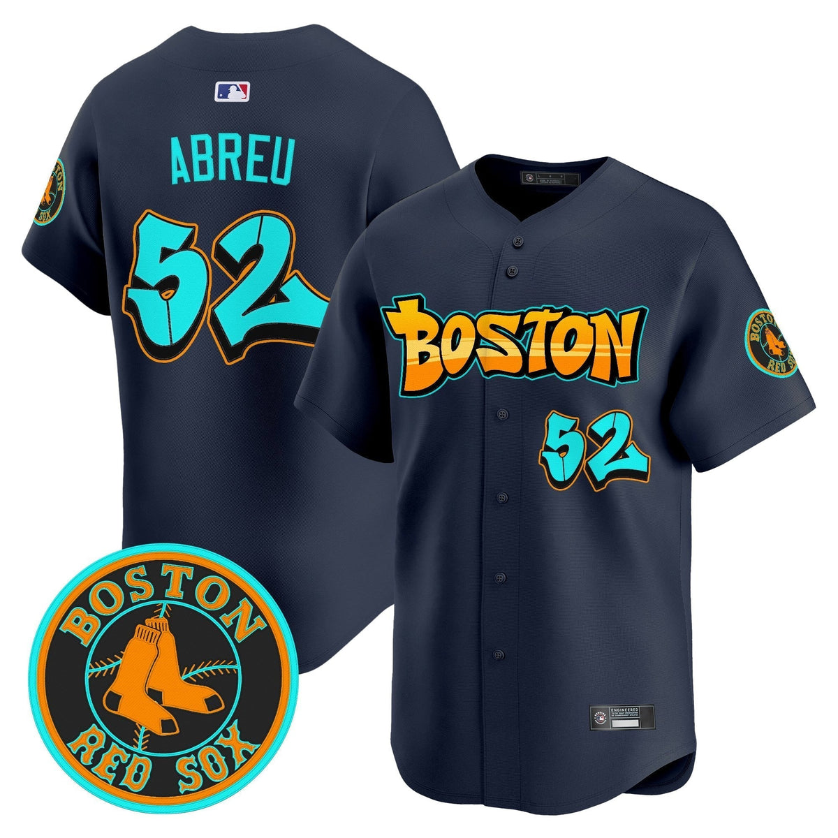 BOS 'Graffiti Streetstyle Edition' Vapor Premier Limited Jersey - All Stitched