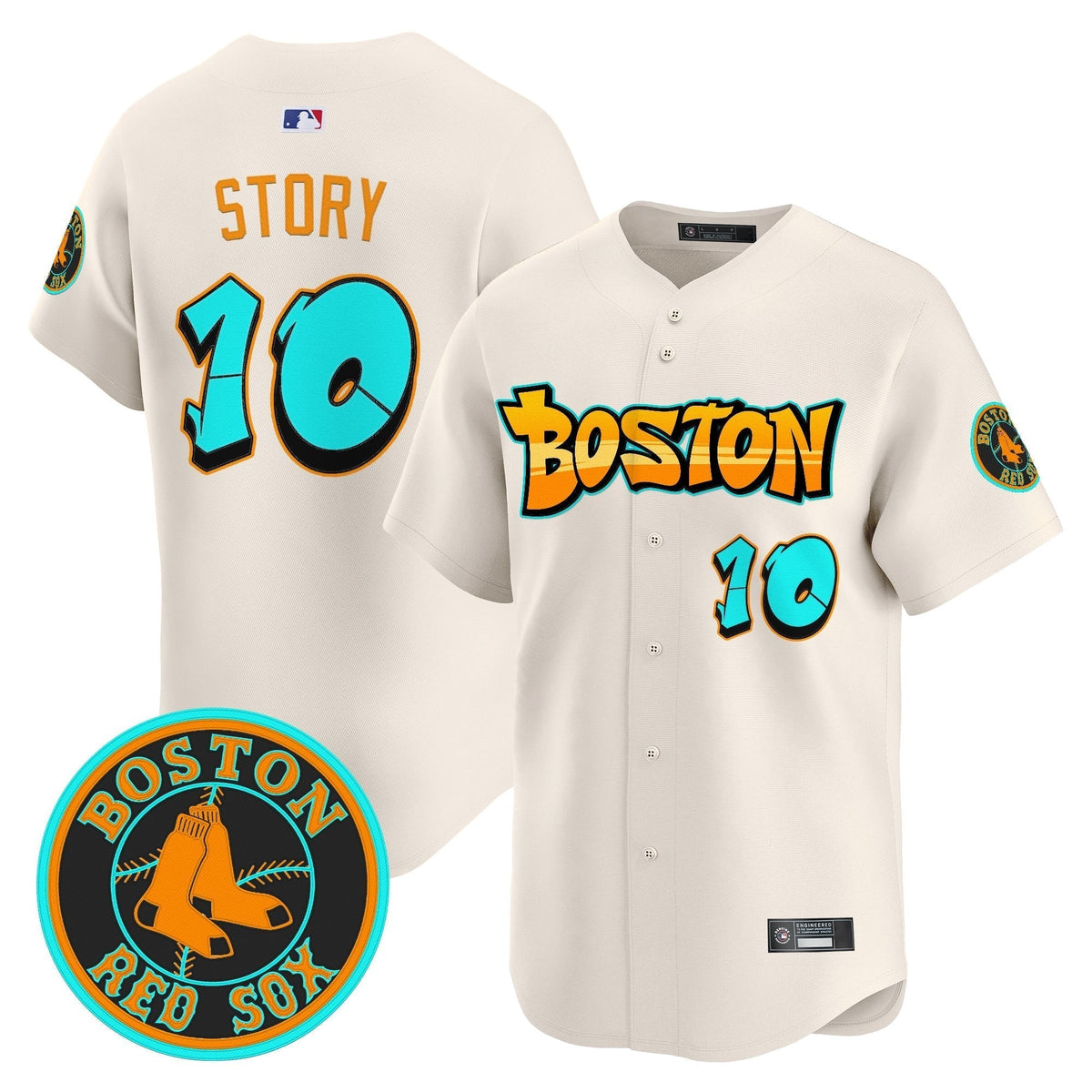 BOS 'Graffiti Streetstyle Edition' Vapor Premier Limited Men Jersey - All Stitched