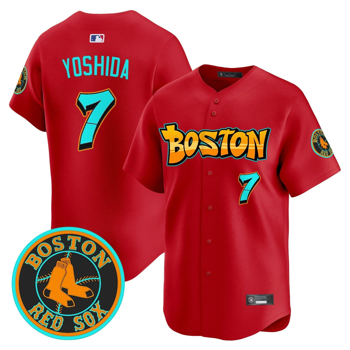 BOS 'Graffiti Streetstyle Edition' Vapor Premier Limited Jersey - All Stitched