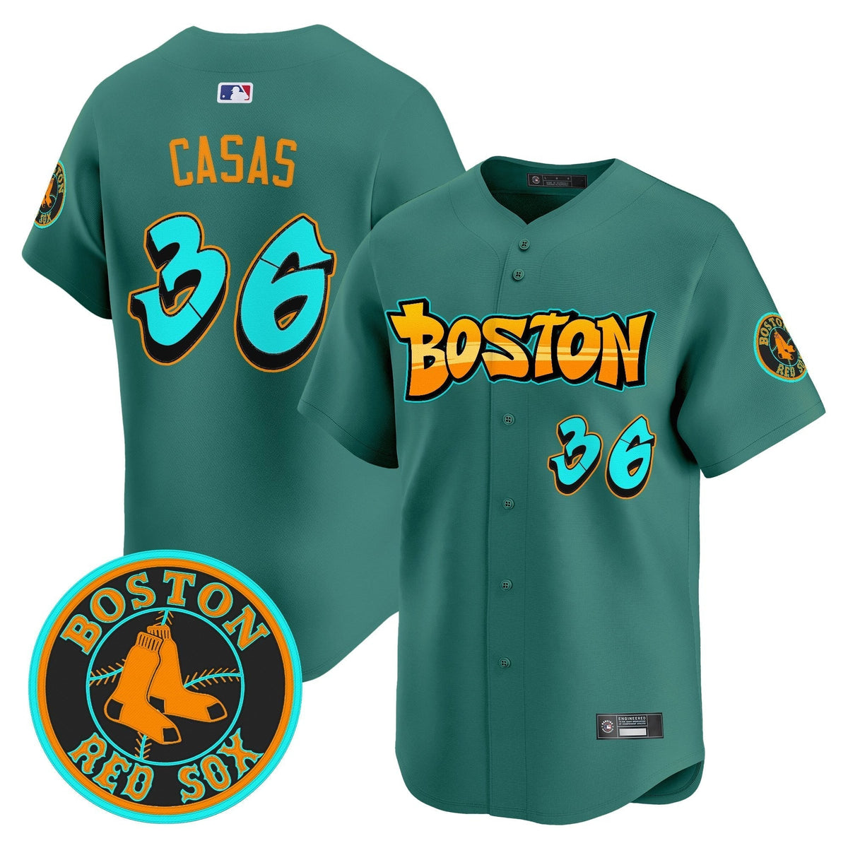 BOS 'Graffiti Streetstyle Edition' Vapor Premier Limited Jersey - All Stitched