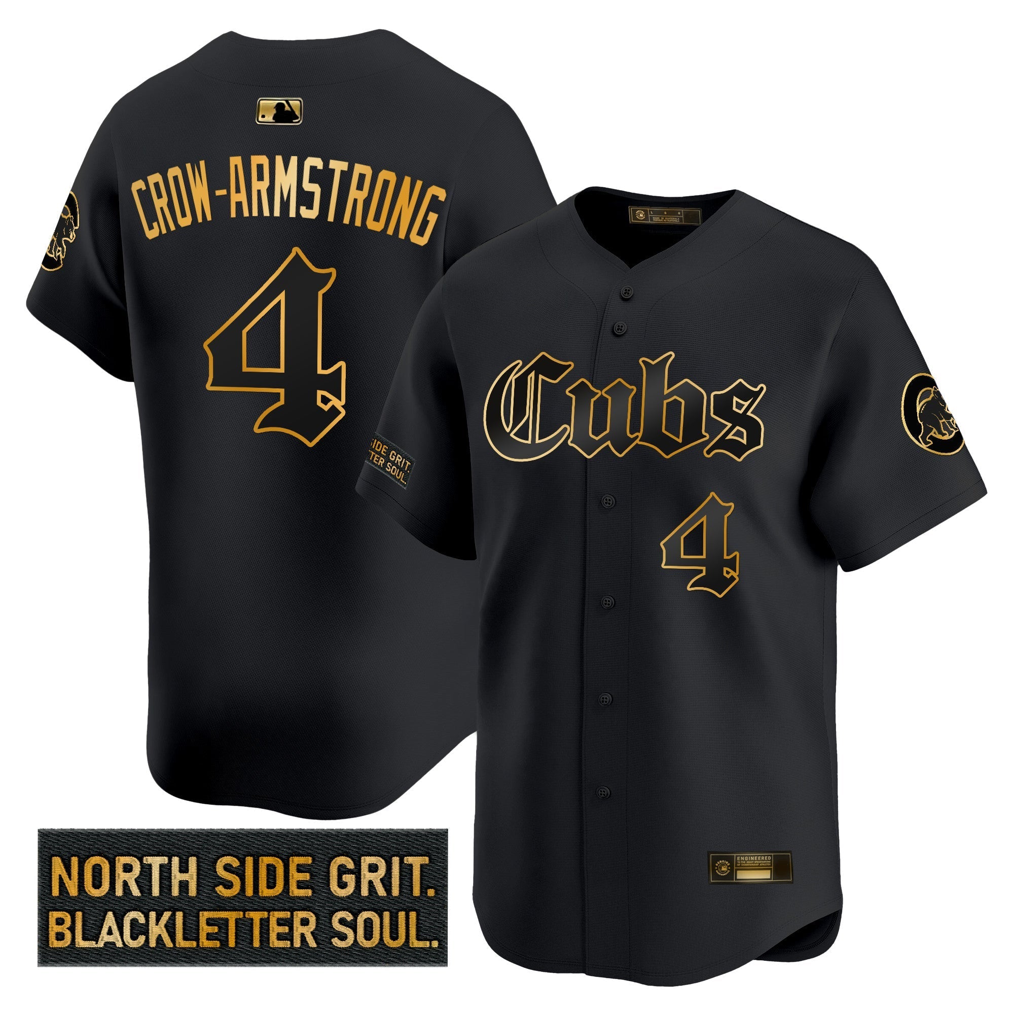 CHC 'Gothic North Side Edition' Gold Vapor Premier Limited Jersey - All Stitched