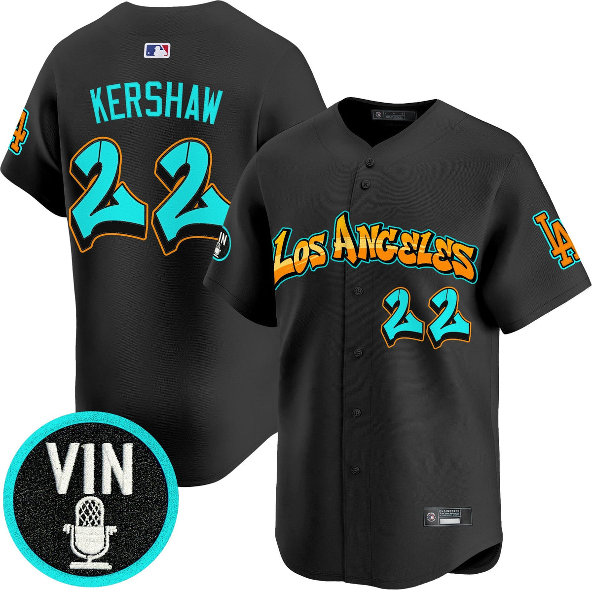 LAD 'Graffiti Street Style Edition' Vapor Premier Limited Jersey - All Stitched