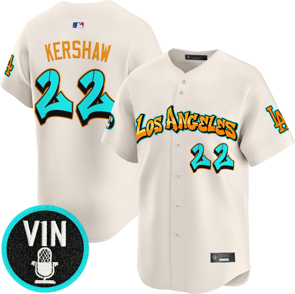 LAD 'Graffiti Street Style Edition' Vapor Premier Limited Jersey - All Stitched