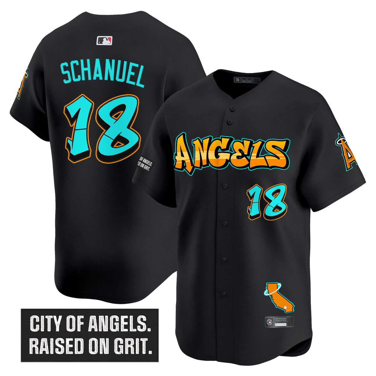 LAA 'Graffiti Halo Drop Edition' Vapor Premier Limited Jersey - All Stitched
