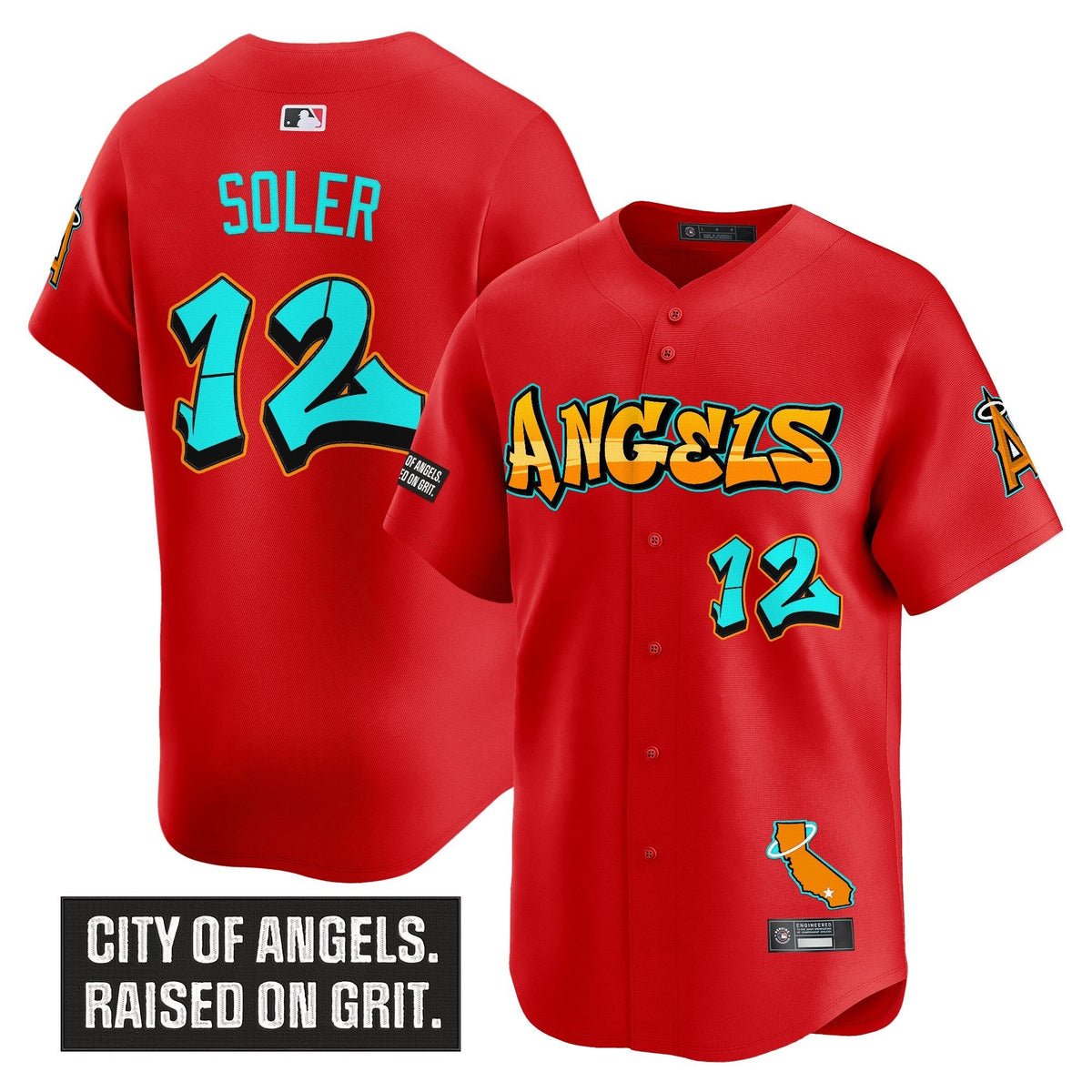 LAA 'Graffiti Halo Drop Edition' Vapor Premier Limited Jersey - All Stitched