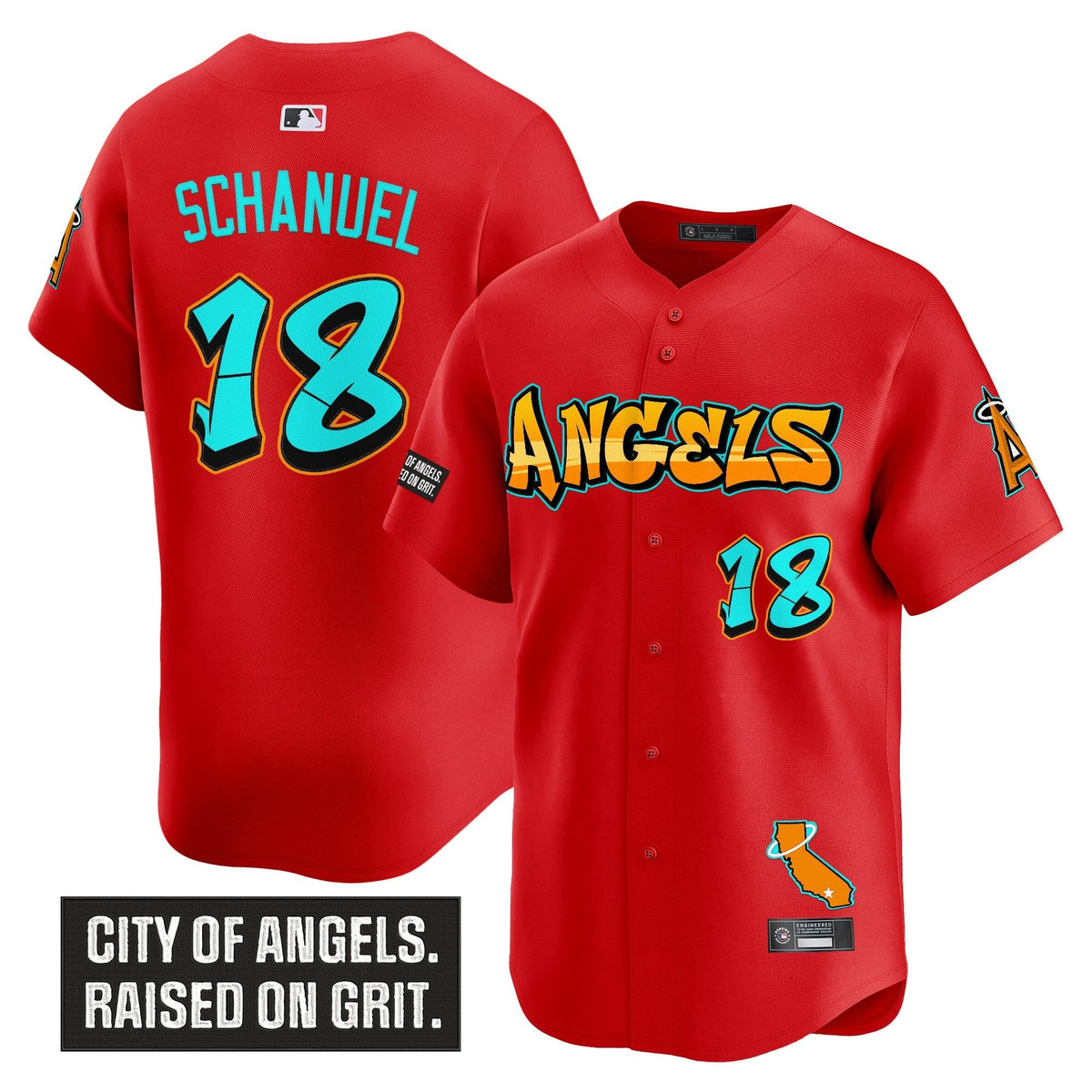 LAA 'Graffiti Halo Drop Edition' Vapor Premier Limited Jersey - All Stitched