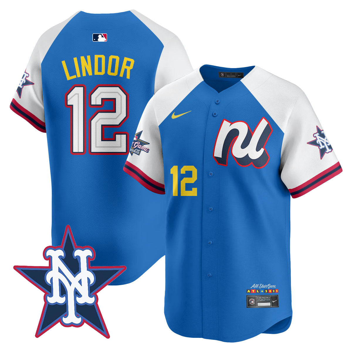 National League 2025 MLB All-Star Men Jersey V2 - All Stitched
