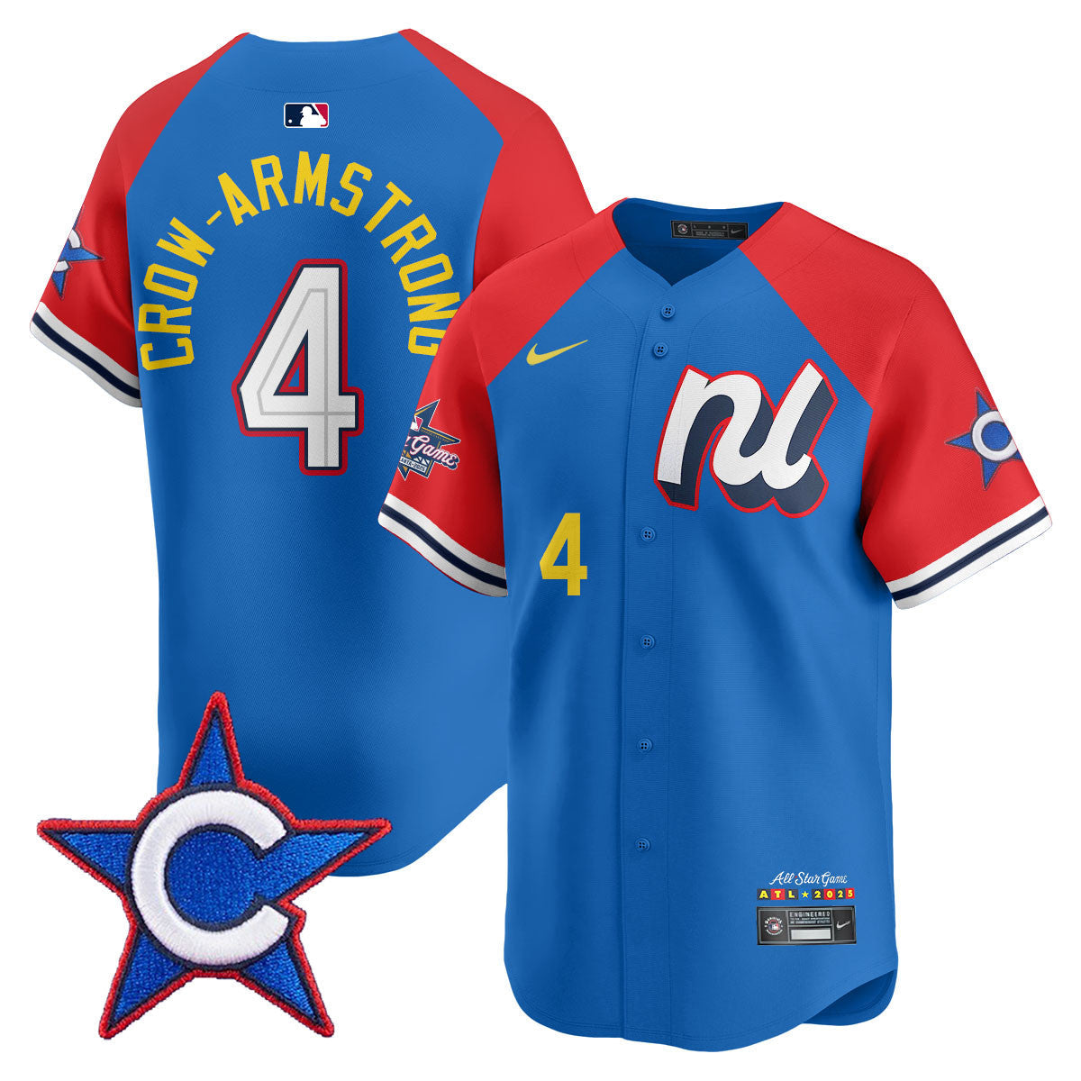 National League 2025 MLB All-Star Jersey V2 - Stitched