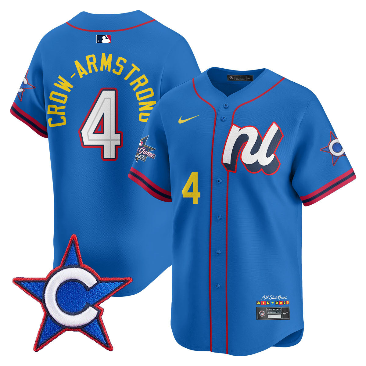 National League 2025 MLB All-Star Men Jersey V2 - All Stitched